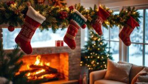 warum hängen bei den amerikanern socken am kamin zu weihnachten